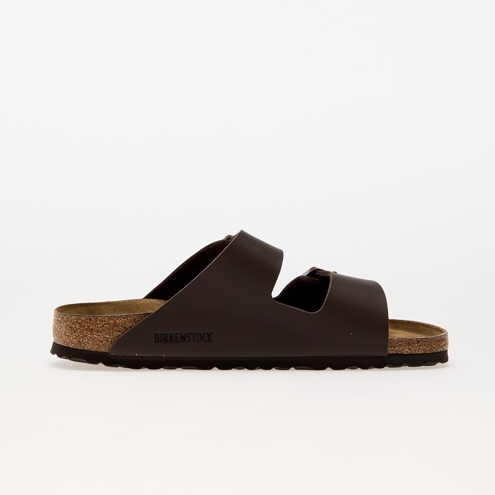 Women's sneakers and shoes Birkenstock Arizona Birko-Flor Dark Brown