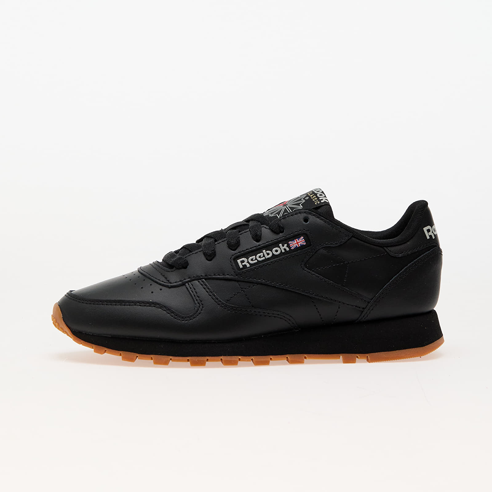 Dětské tenisky a boty Reebok Classic Leather Junior Black/ Black/ Gum