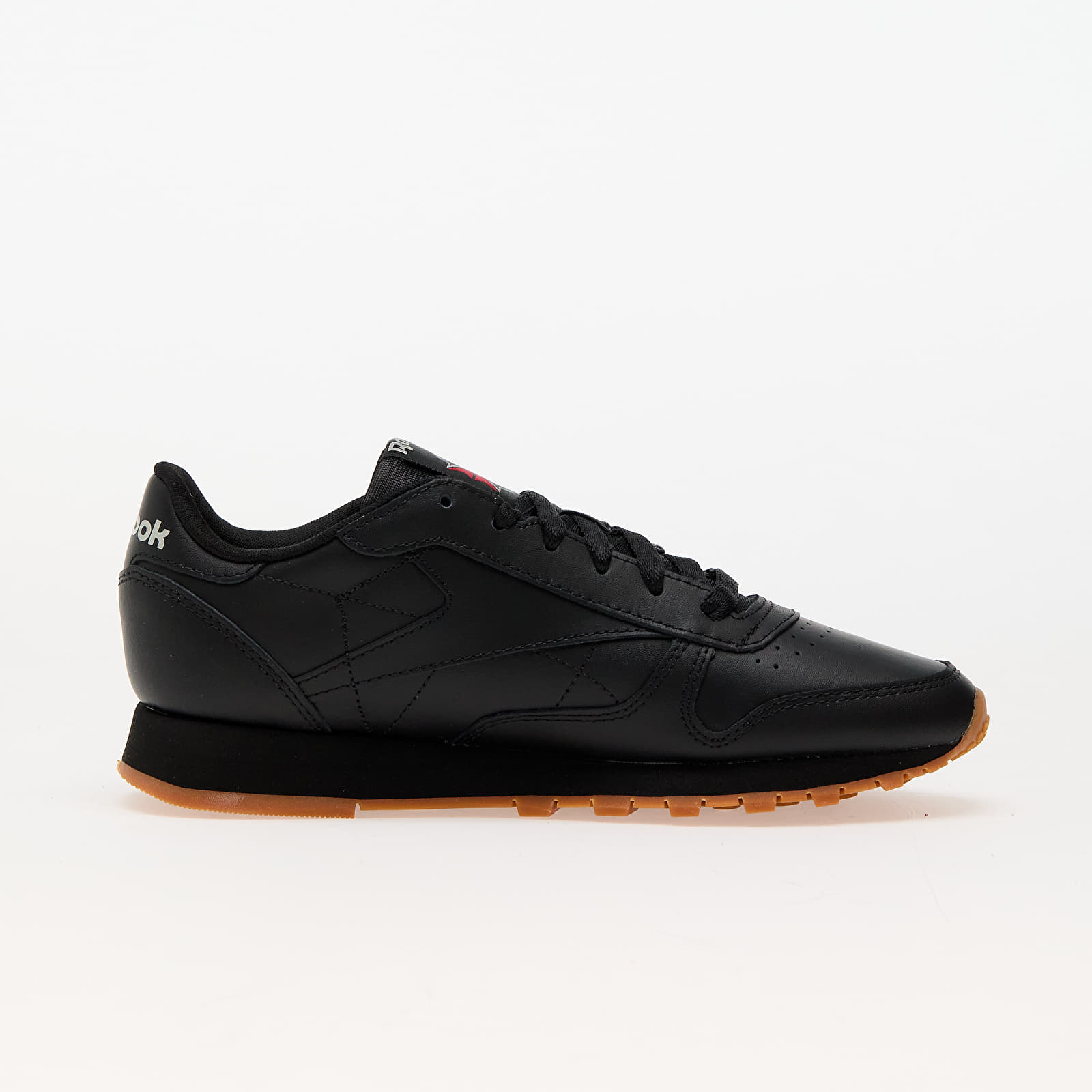 Dětské tenisky a boty Reebok Classic Leather Junior Black/ Black/ Gum