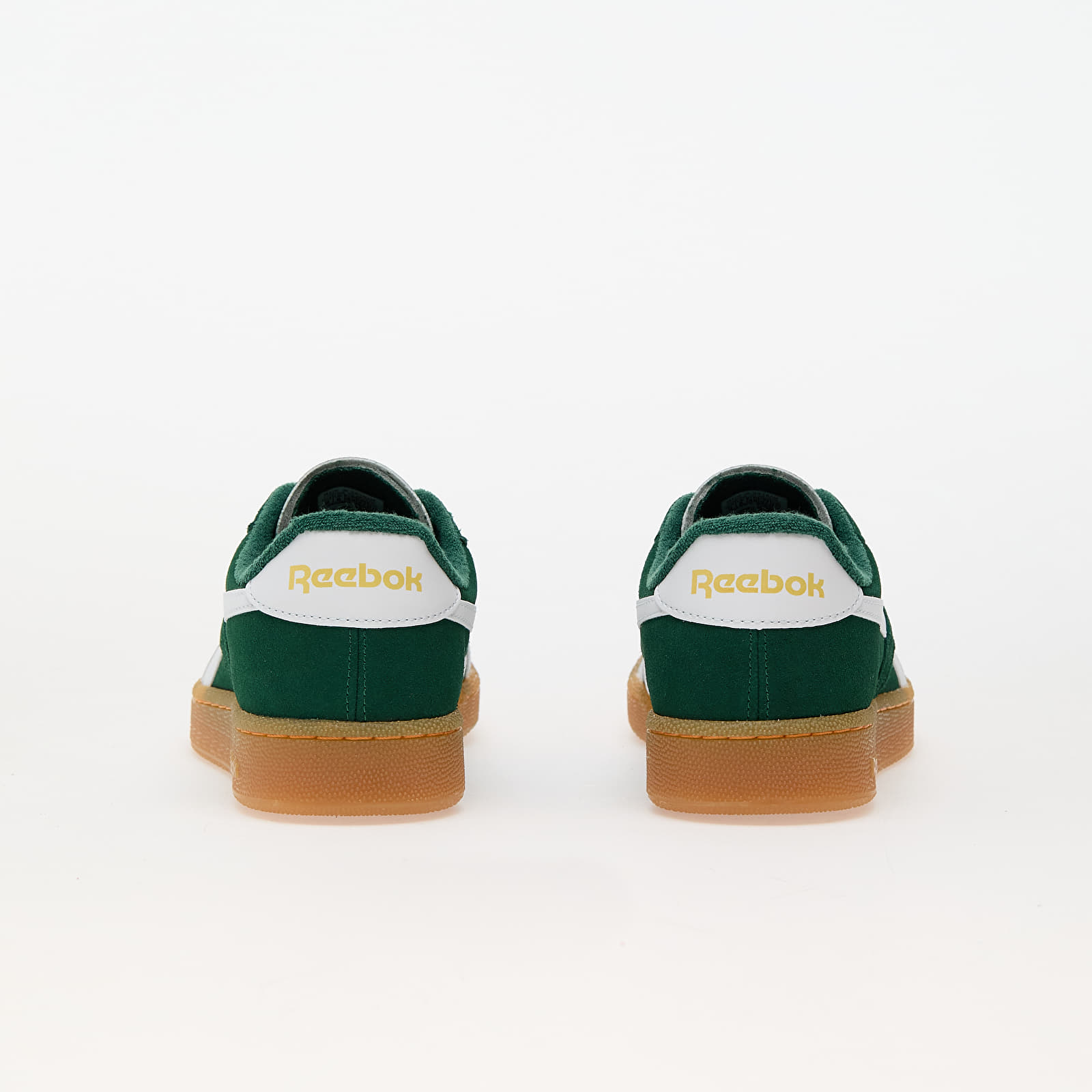 Men's sneakers and shoes Reebok Club C Grounds Uk Dark Green/ Gum 7/ Ftwr White