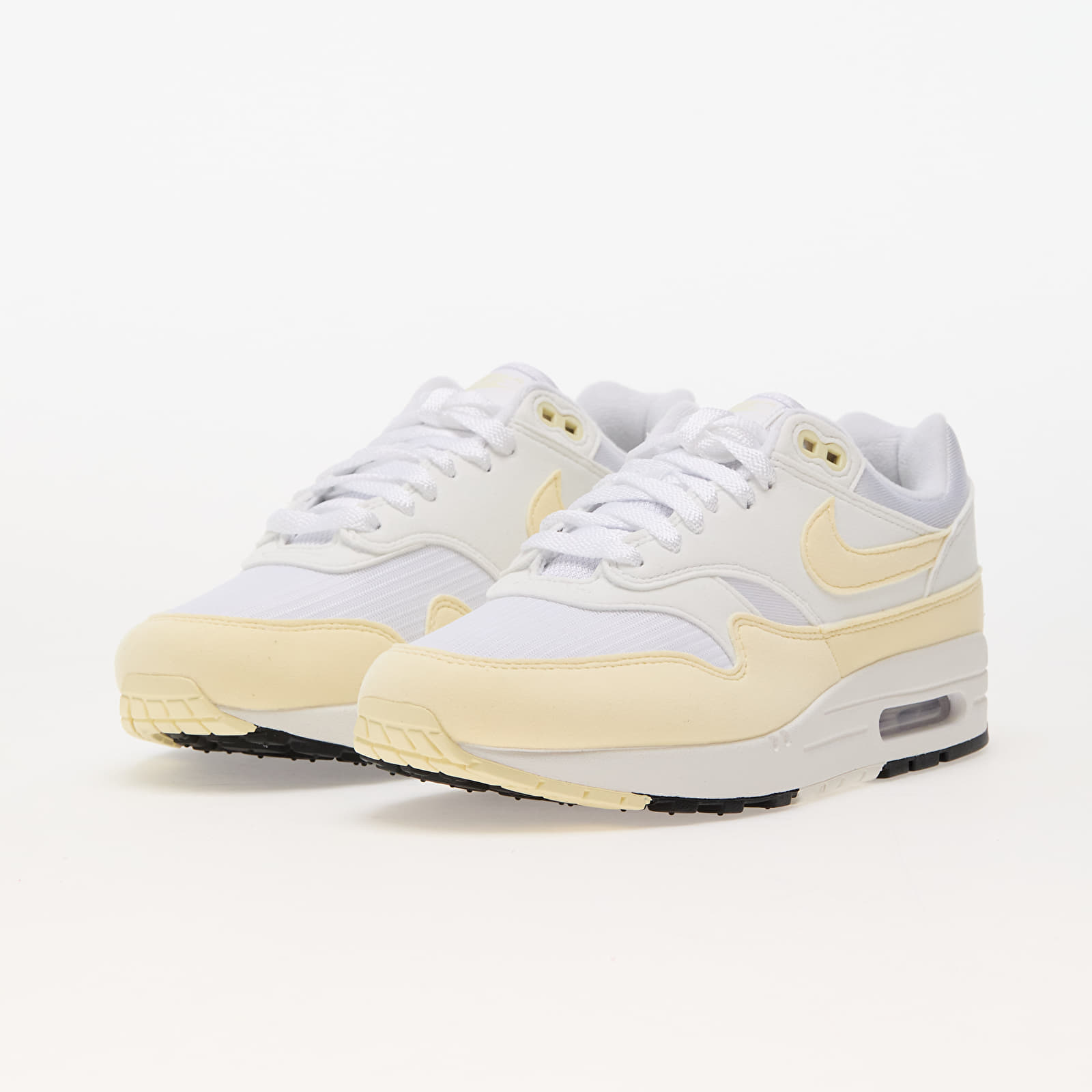 Shoes Nike W Air Max 1 White Alabaster Summit White Black Queens