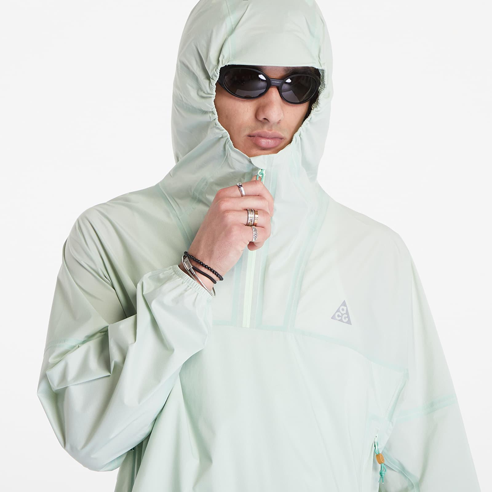 Chaquetas Nike ACG "Trail Snacks" Men's Storm-FIT ADV Jacket Vapor Green/ Reflective Silver