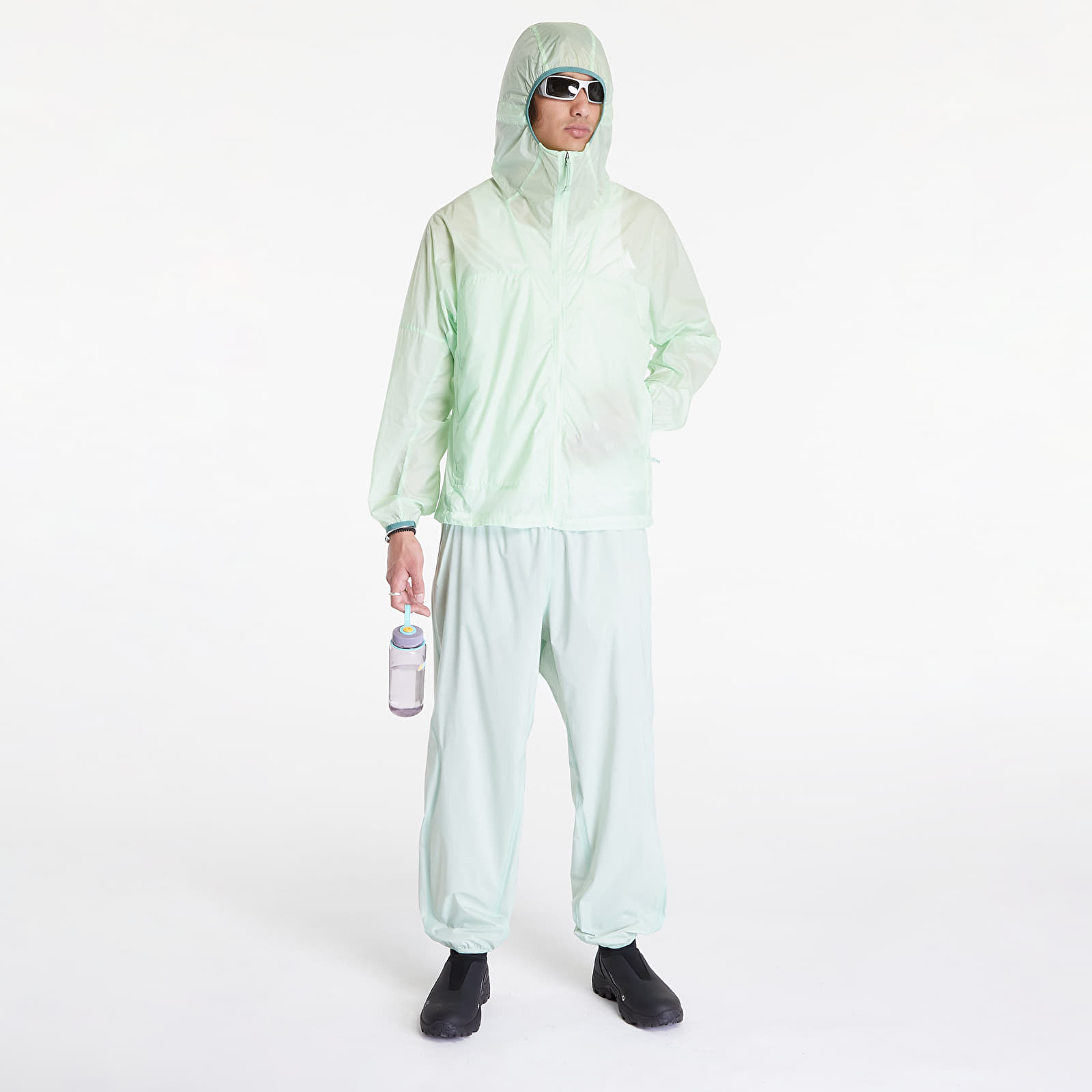 Jakker Nike ACG "Cinder Cone" Men's Windproof Jacket Vapor Green/ Bicoastal/ Summit White
