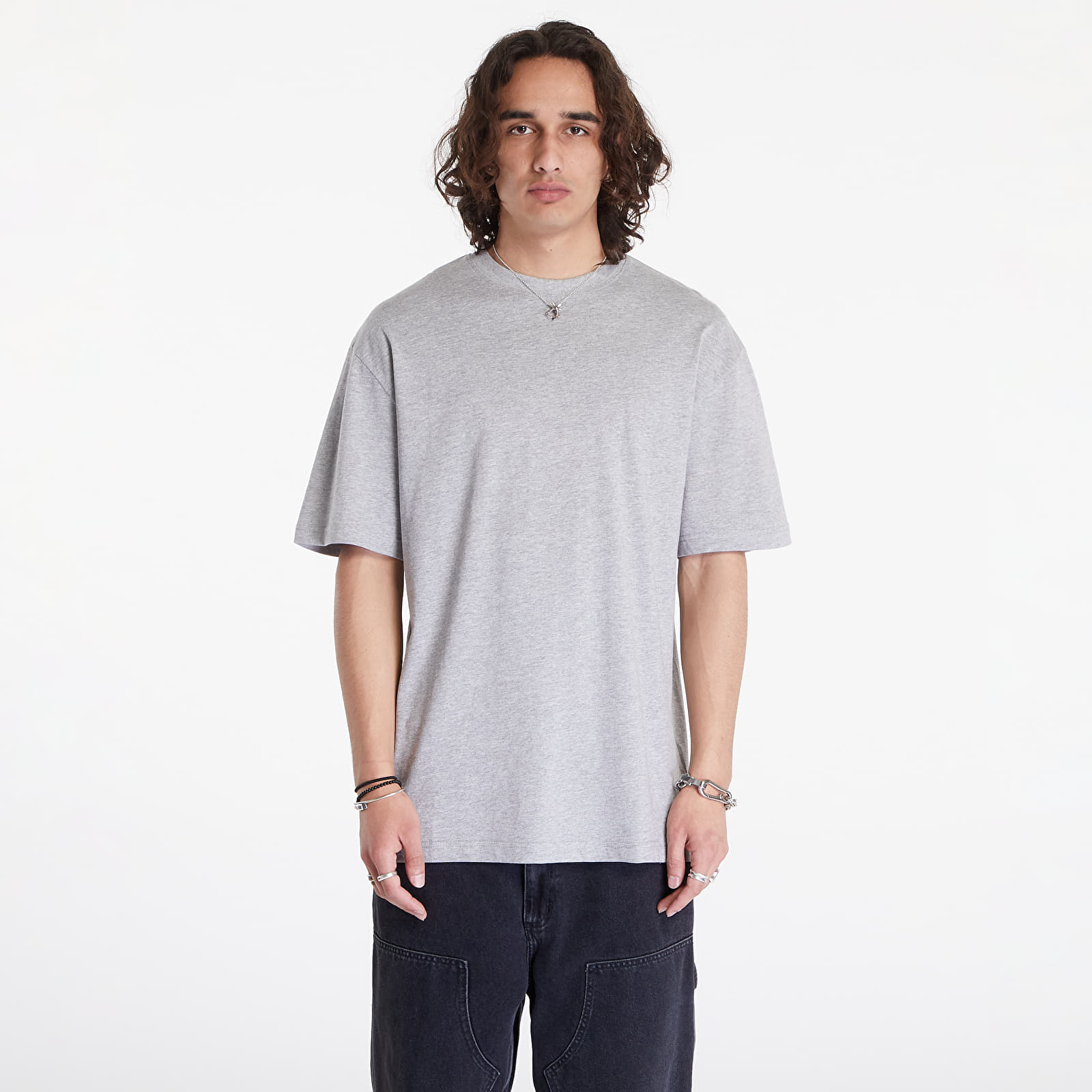 Tričká Urban Classics Tall Tee Grey