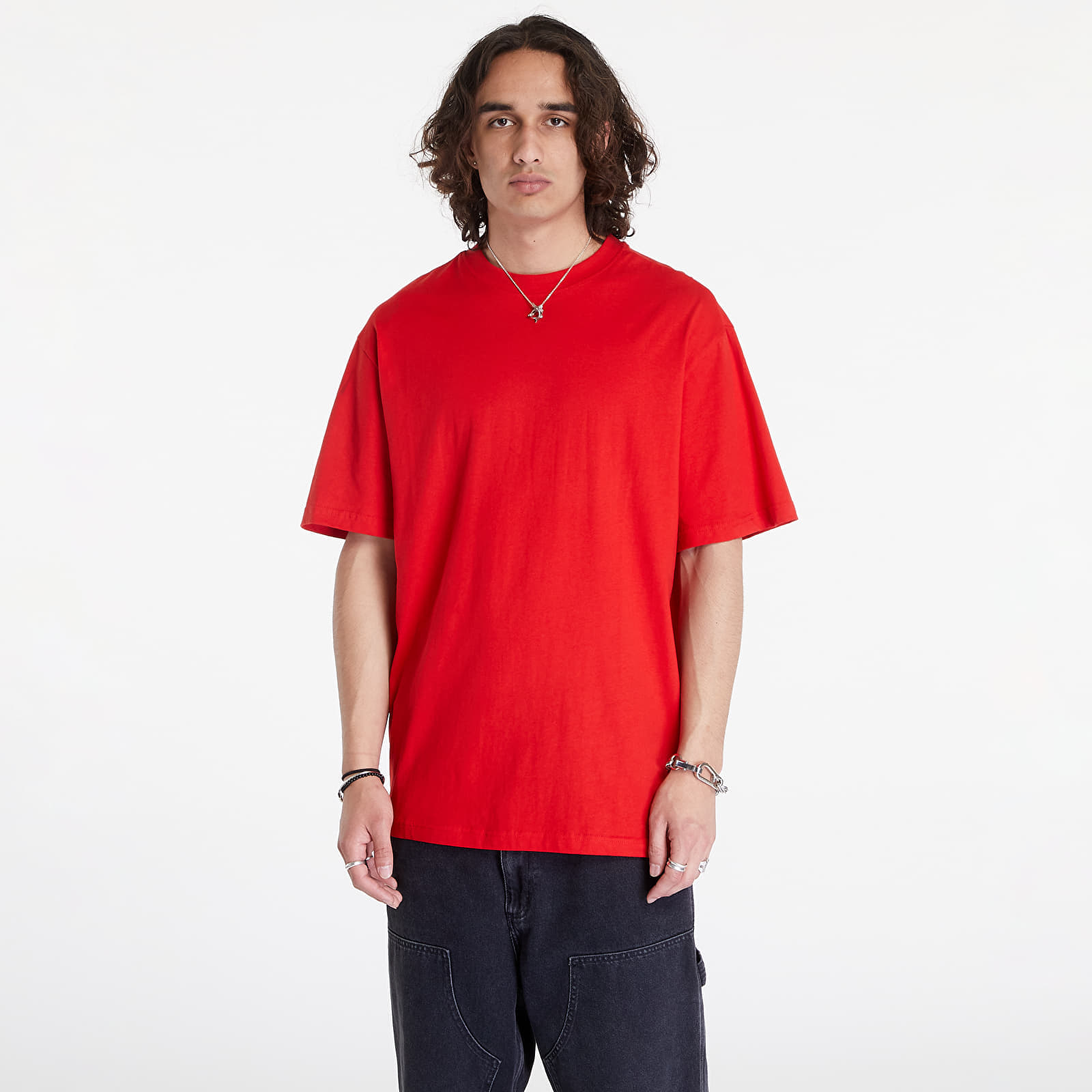 Tričko Urban Classics Tall Tee Red 5XL