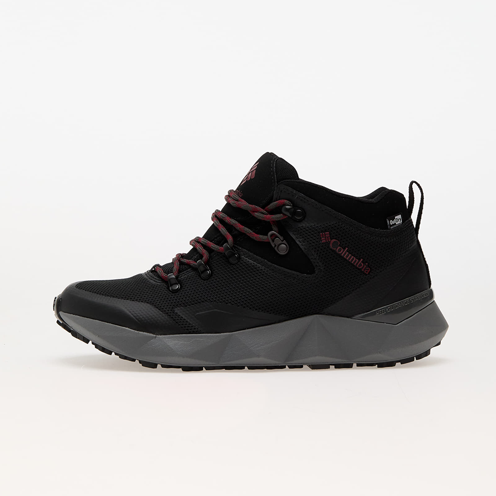 Pánské tenisky a boty Columbia Facet 60 Outdry black red japer