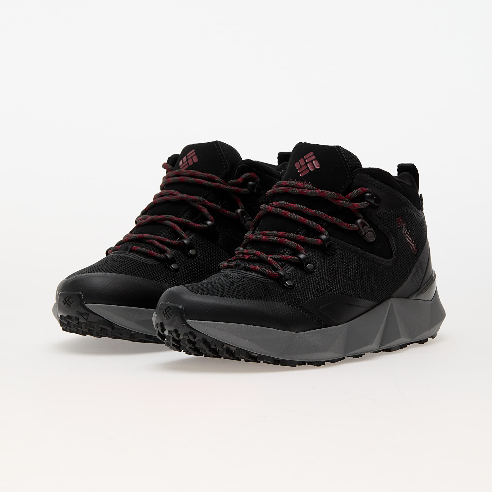 Pánské tenisky a boty Columbia Facet 60 Outdry black red japer
