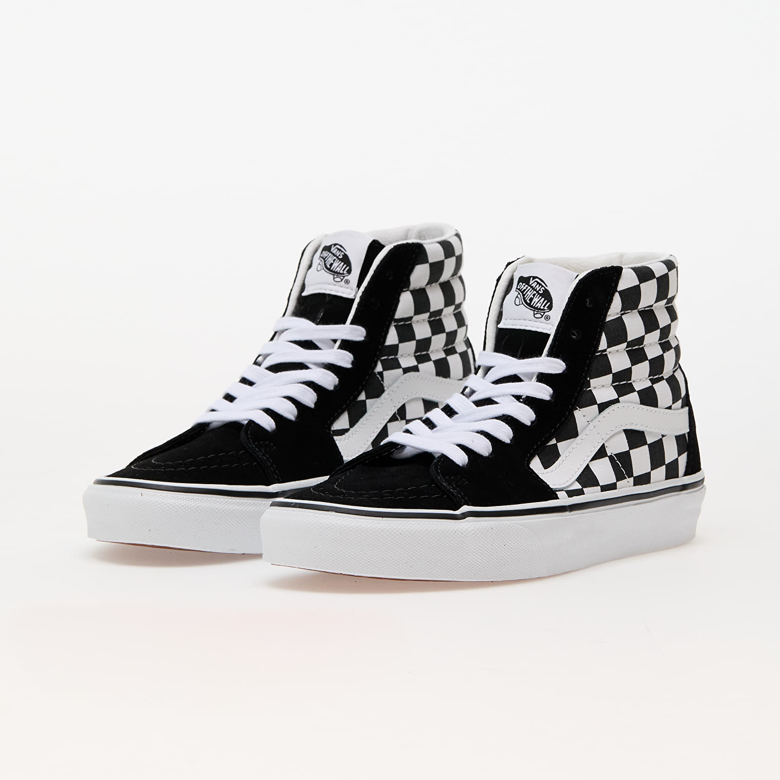 Men s sneakers and shoes Vans SK8 Hi Black True White Queens