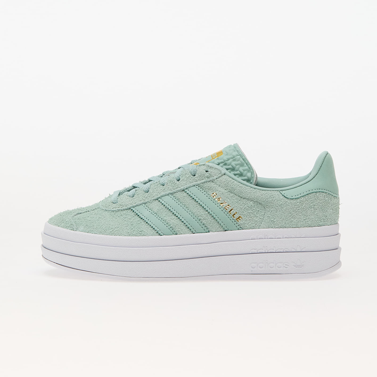 Zapatillas mujer adidas Gazelle Bold W Hazy Green/ Hazy Green/ Ftw White