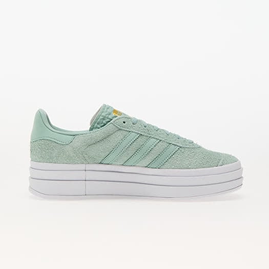 adidas Gazelle Bold W Hazy Green/ Hazy Green/ Ftw White | Queens adidas Gazelle Bold W Hazy Green/ Hazy Green/ Ftw White | Queens