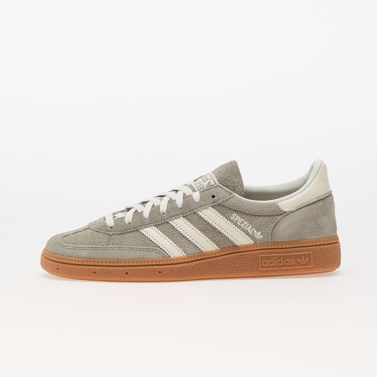 Women's sneakers and shoes adidas Handball Spezial W Silver Pebble/ Off White/ Gum2