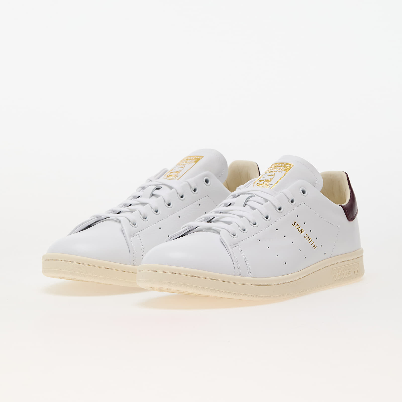 Männer adidas Stan Smith Lux Ftw White/ Maroon/ Crew White