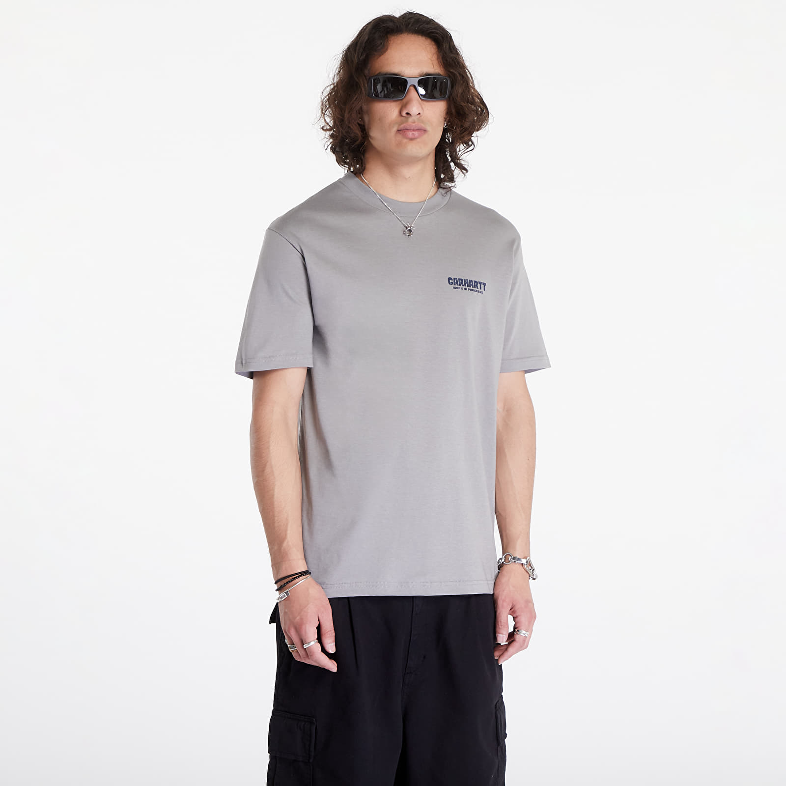 Men's T-shirts Carhartt WIP S/S Trade T-Shirt UNISEX Misty Grey