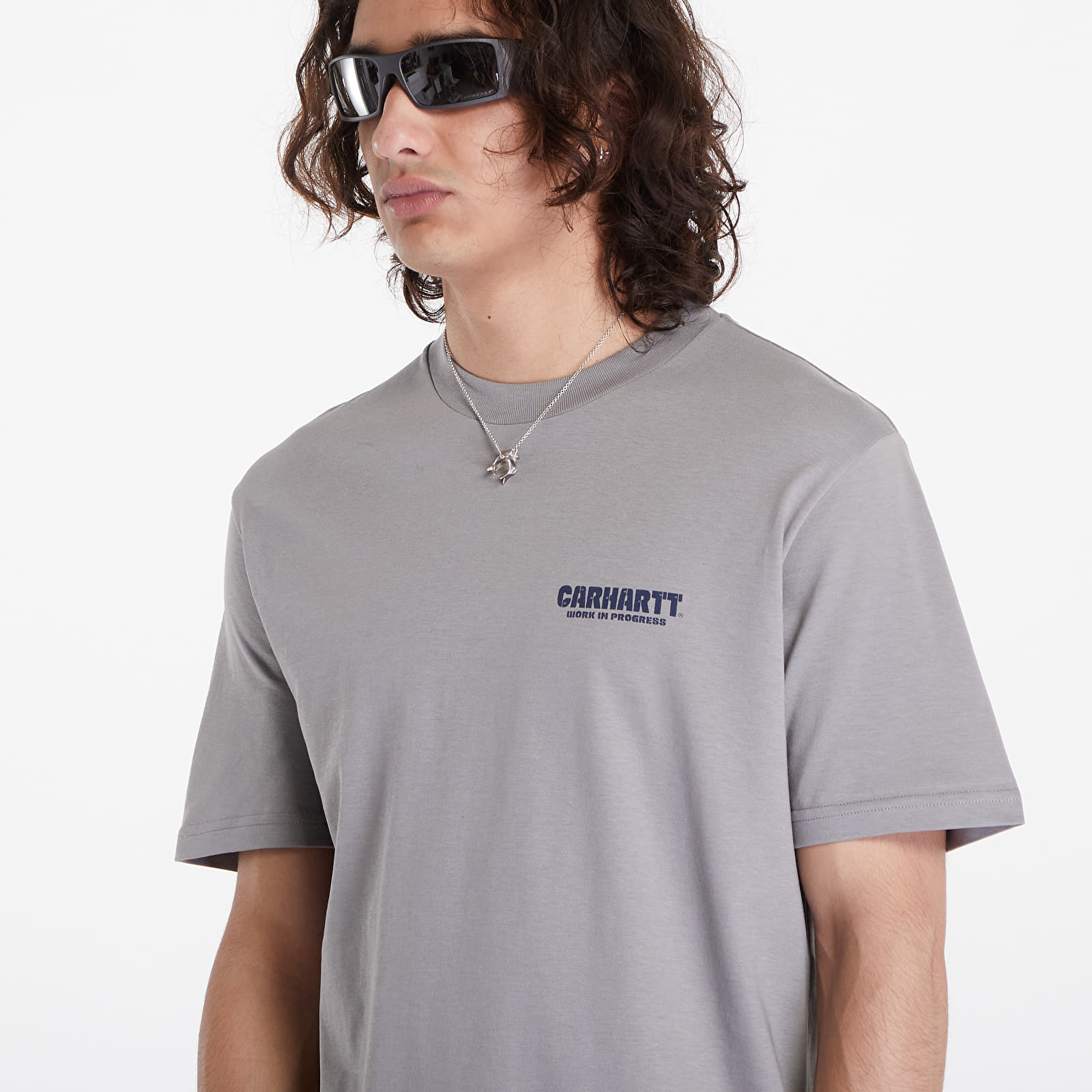 Men's T-shirts Carhartt WIP S/S Trade T-Shirt UNISEX Misty Grey