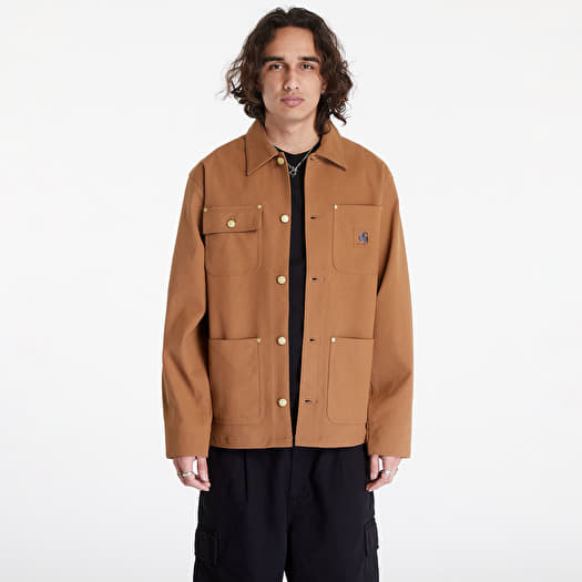 Carhartt WIP Suede Michigan Coat UNISEX Hamilton Brown