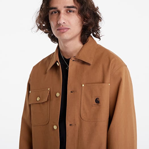 Carhartt WIP Suede Michigan Coat UNISEX Hamilton Brown | Queens