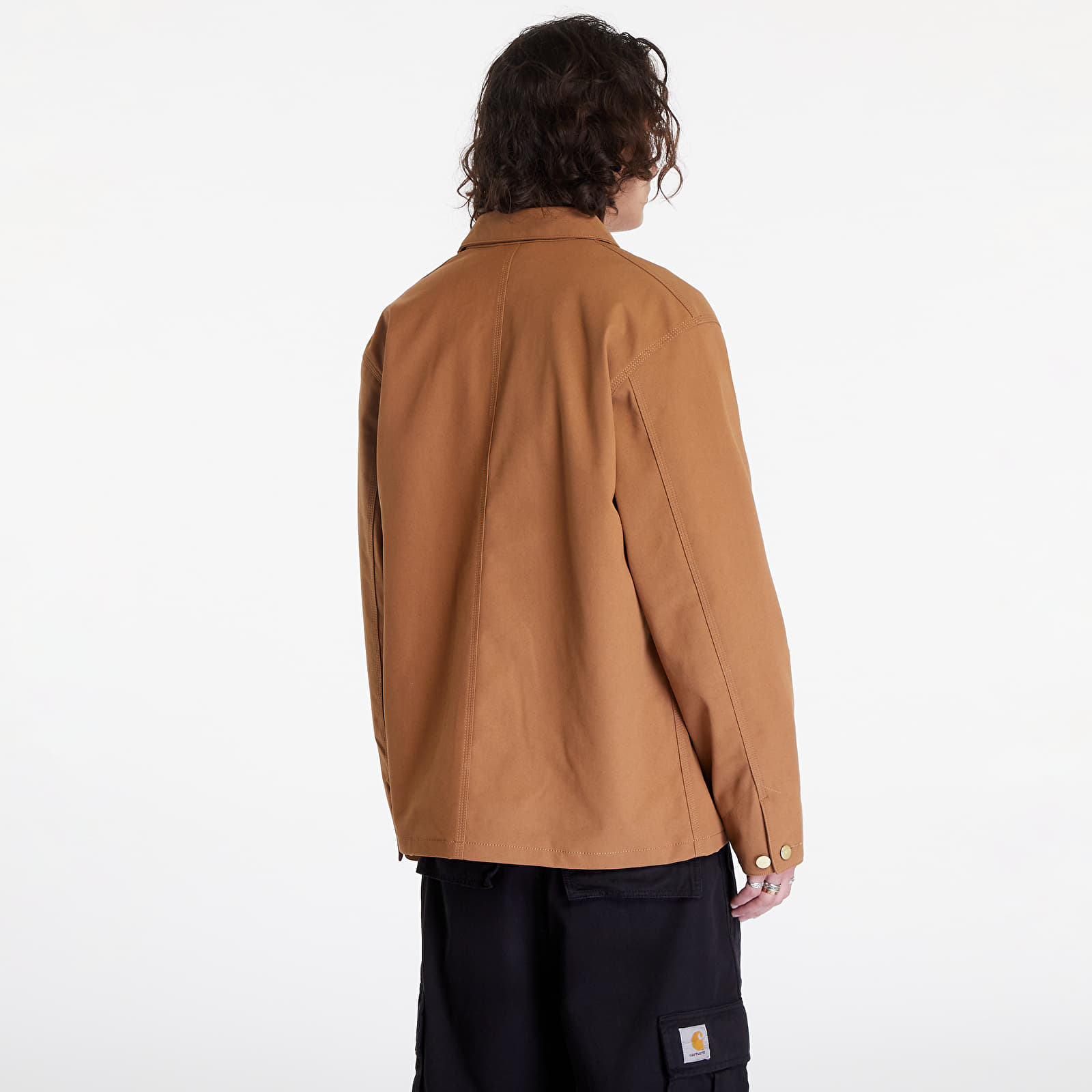 Vestes pour hommes Carhartt WIP Suede Michigan Coat UNISEX Hamilton Brown