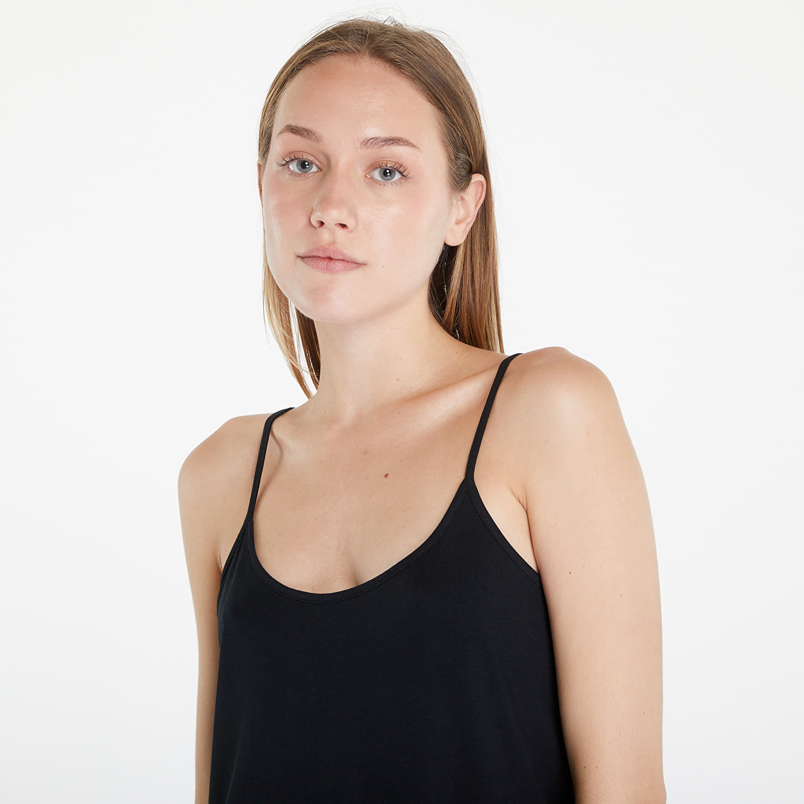Klänningar Urban Classics Ladies Stretch Jersey Hanger Dress Black