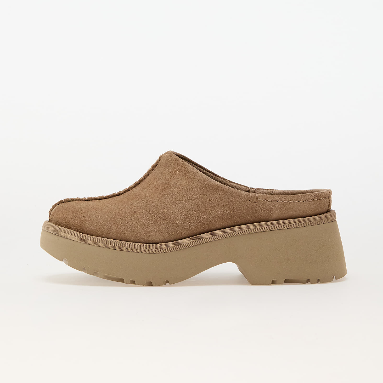 Adidași și pantofi pentru femei UGG W New Heights Clog Sand
