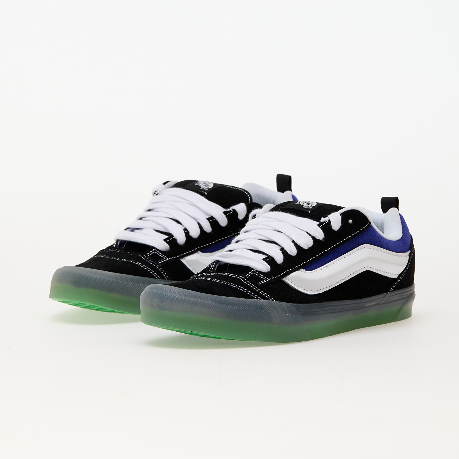 Obuwie Vans Knu Skool Translucent Black/ Blue