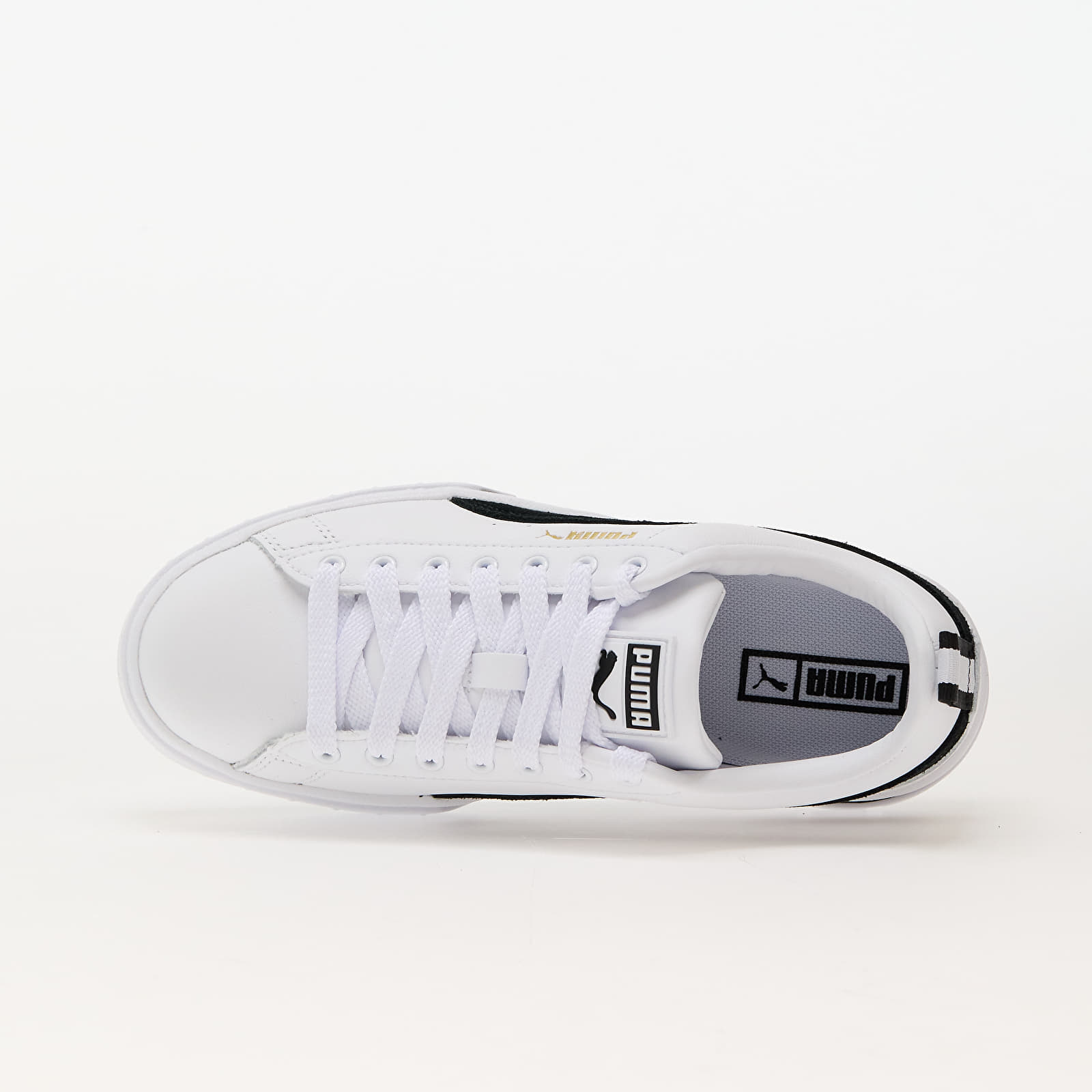 Women's sneakers and shoes Puma Mayze Leather Wn's Puma White/ Puma Black