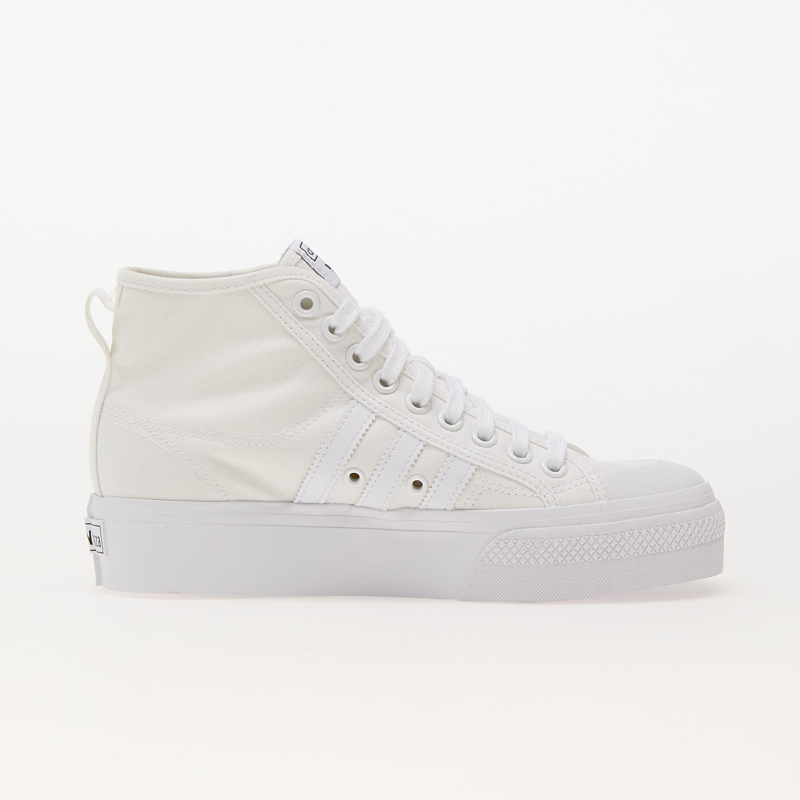 Women's sneakers and shoes adidas Originals Nizza Platform Mid W FtwWhite/ FtwWhite/ FtwWhite