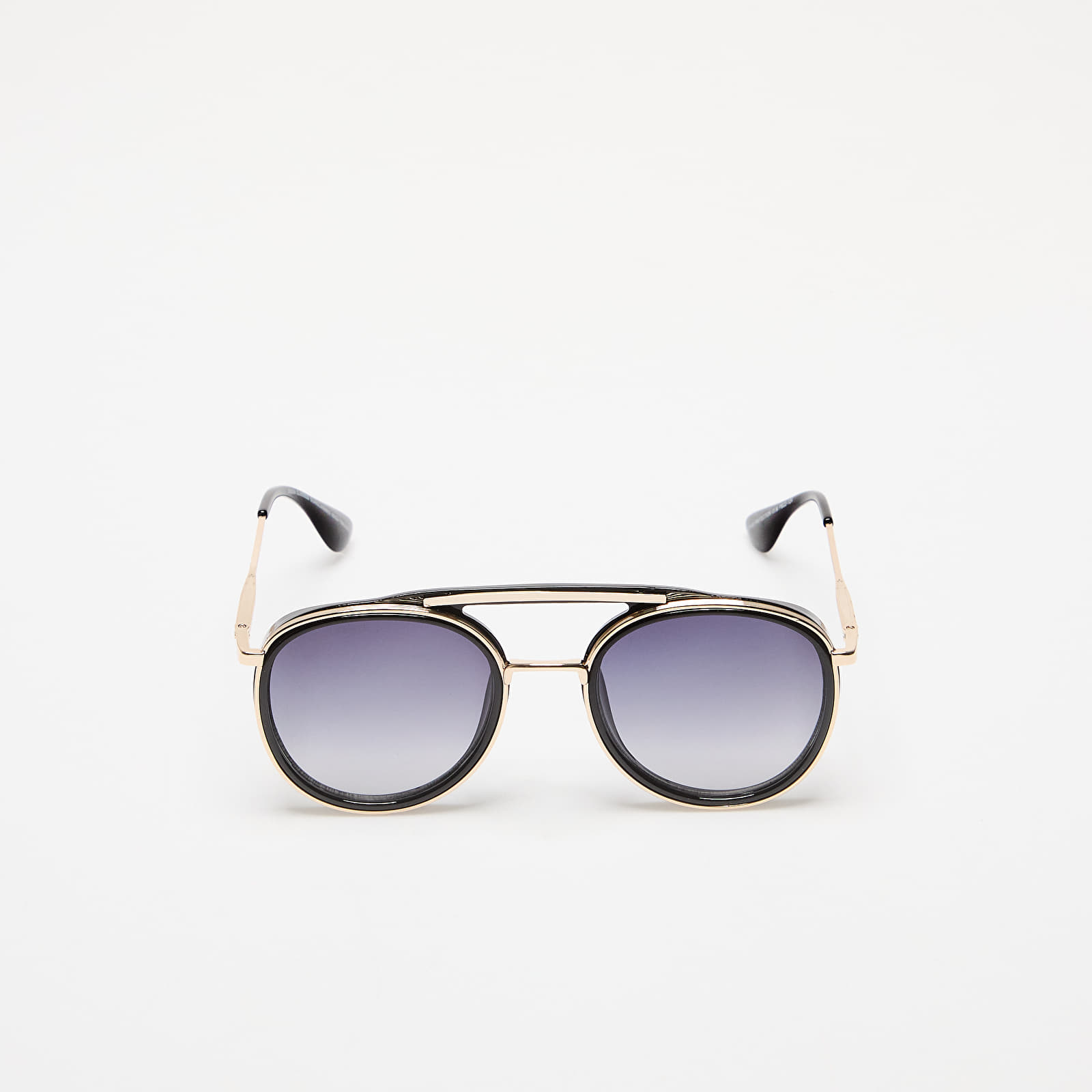Sunčane naočale Urban Classics Sunglasses Ibiza With Chain Black/ Gold
