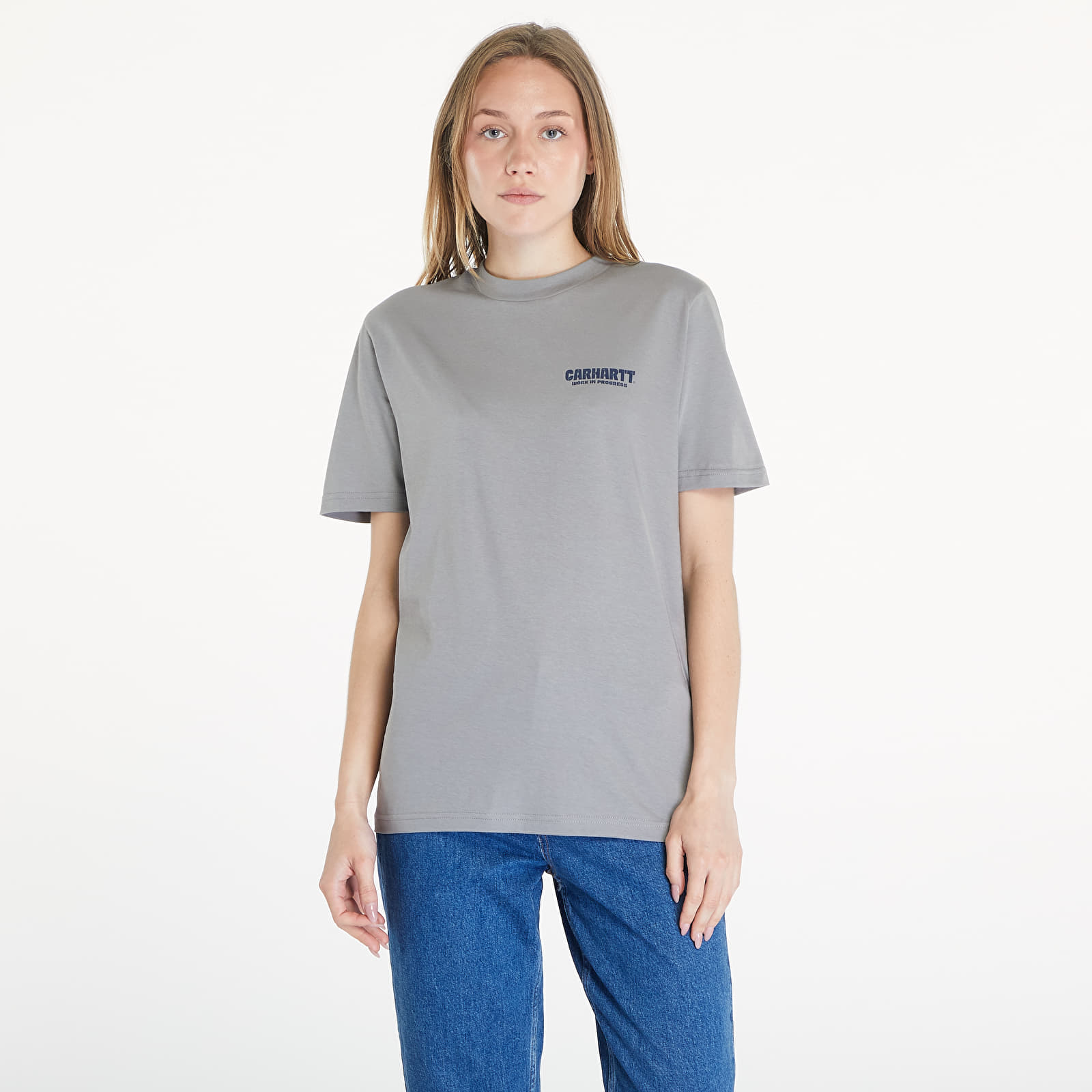Men's T-shirts Carhartt WIP S/S Trade T-Shirt UNISEX Misty Grey