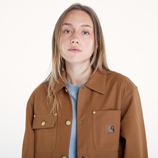 Men s jackets Carhartt WIP Suede Michigan Coat UNISEX Hamilton Brown Queens