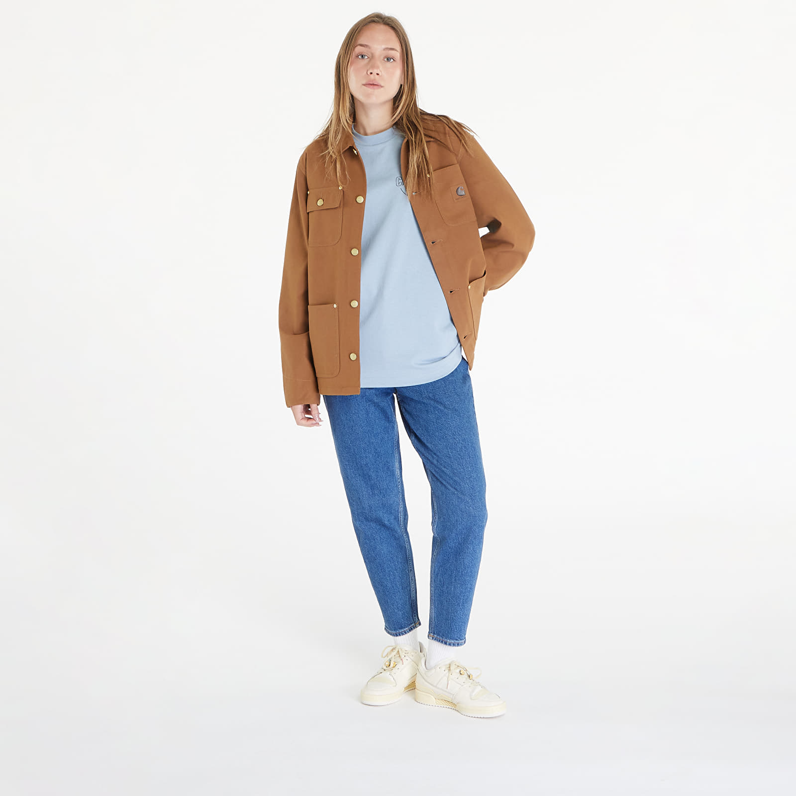 Vestes pour hommes Carhartt WIP Suede Michigan Coat UNISEX Hamilton Brown