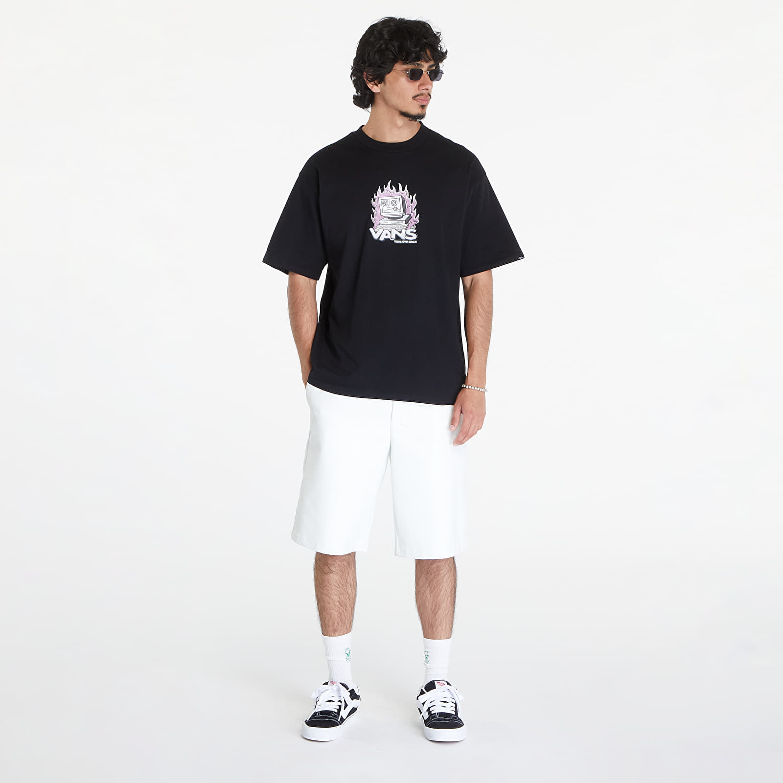Magliette Vans Digital Repair SS Tee Black