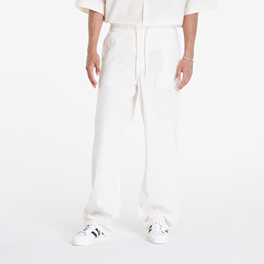 Urban Classics Loose Cotton Linen Pants White Sand