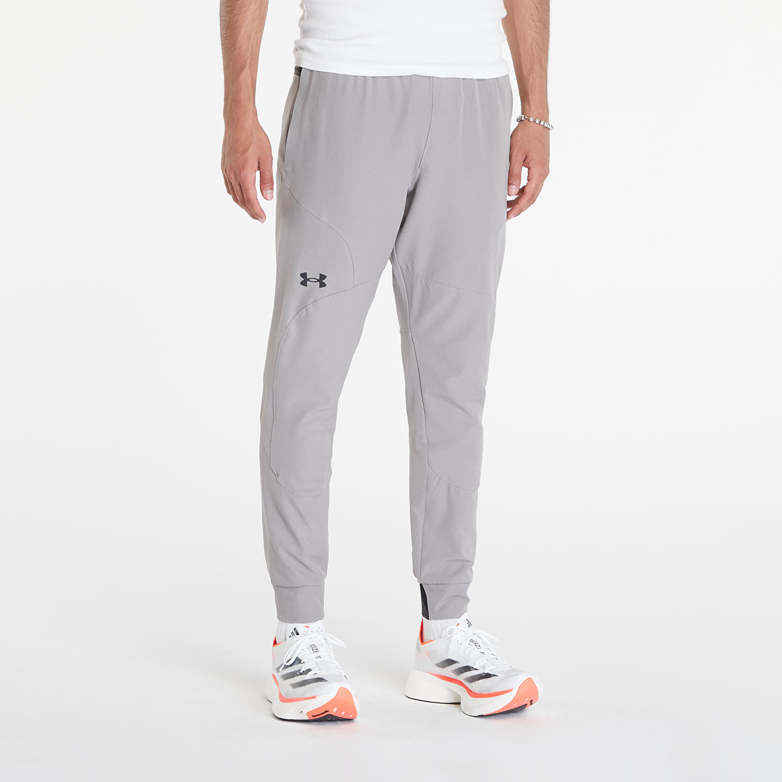 Pantaloni de trening Under Armour Unstoppable Texture Jogger Pewter/ Black