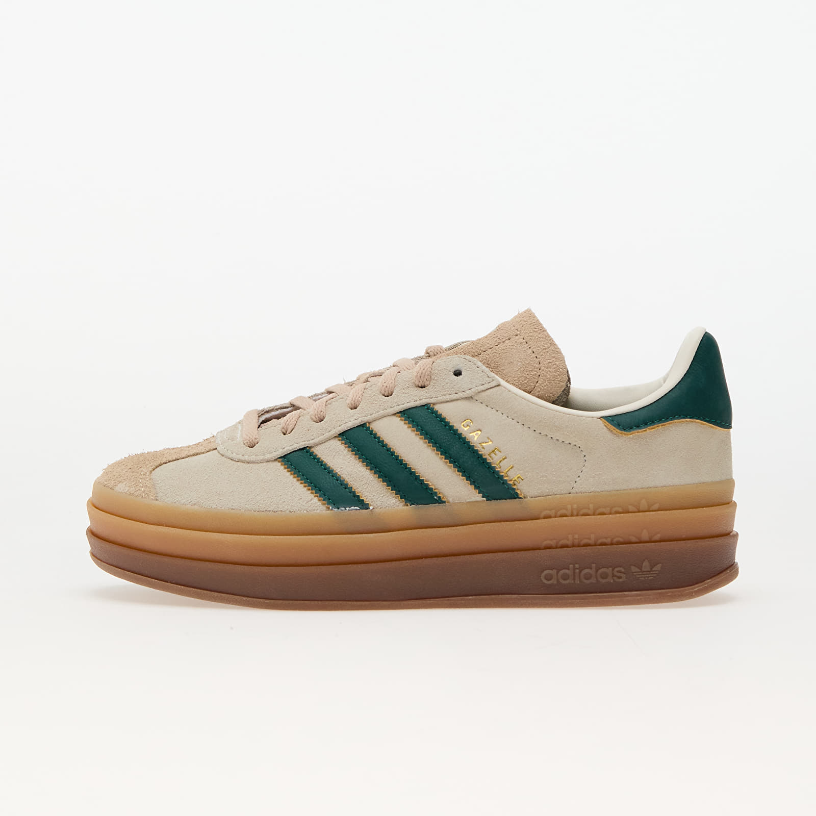 Damskie buty adidas Gazelle Bold W Core White/ Collegiate Green/ Magic Beige