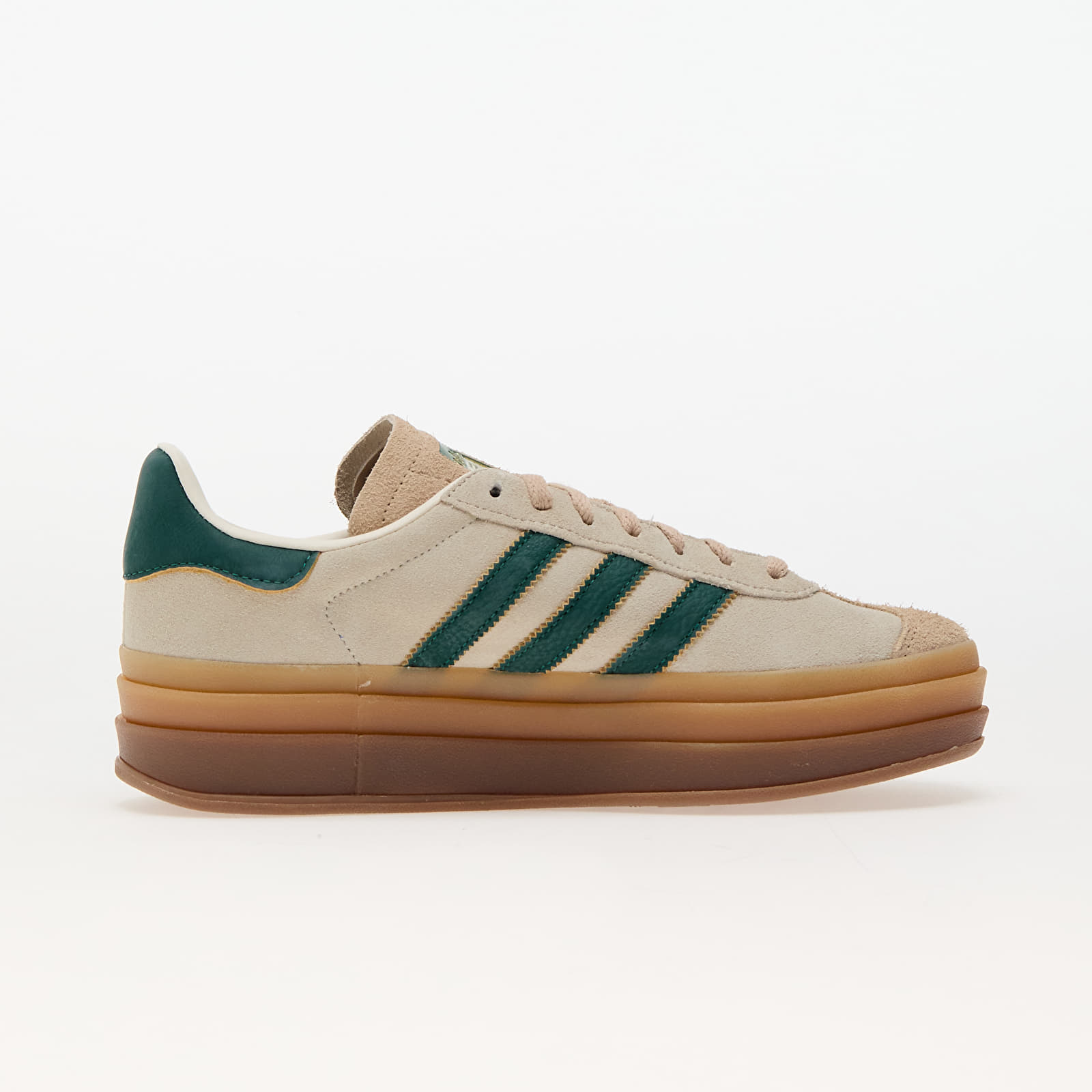 Damskie buty adidas Gazelle Bold W Core White/ Collegiate Green/ Magic Beige
