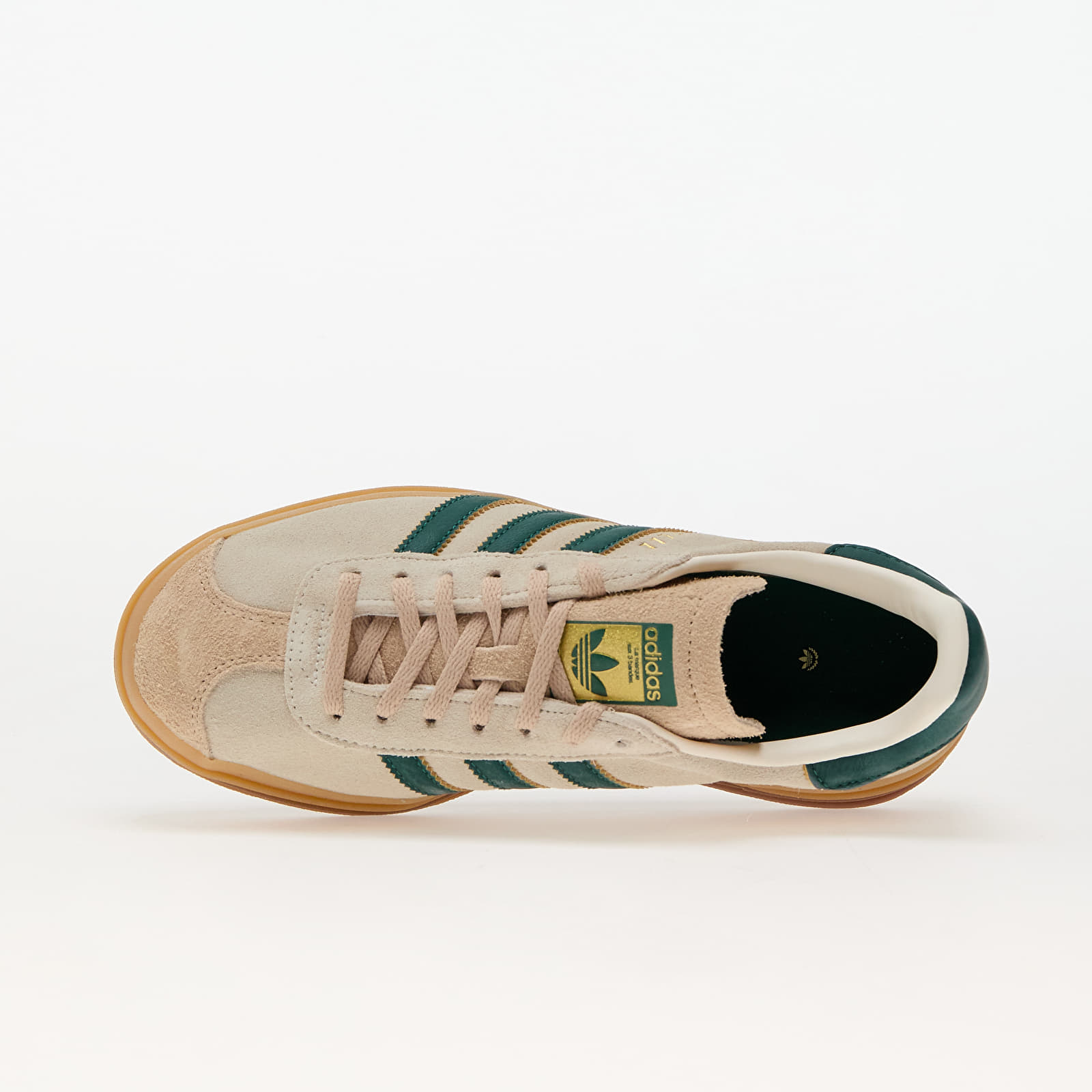 Damskie buty adidas Gazelle Bold W Core White/ Collegiate Green/ Magic Beige