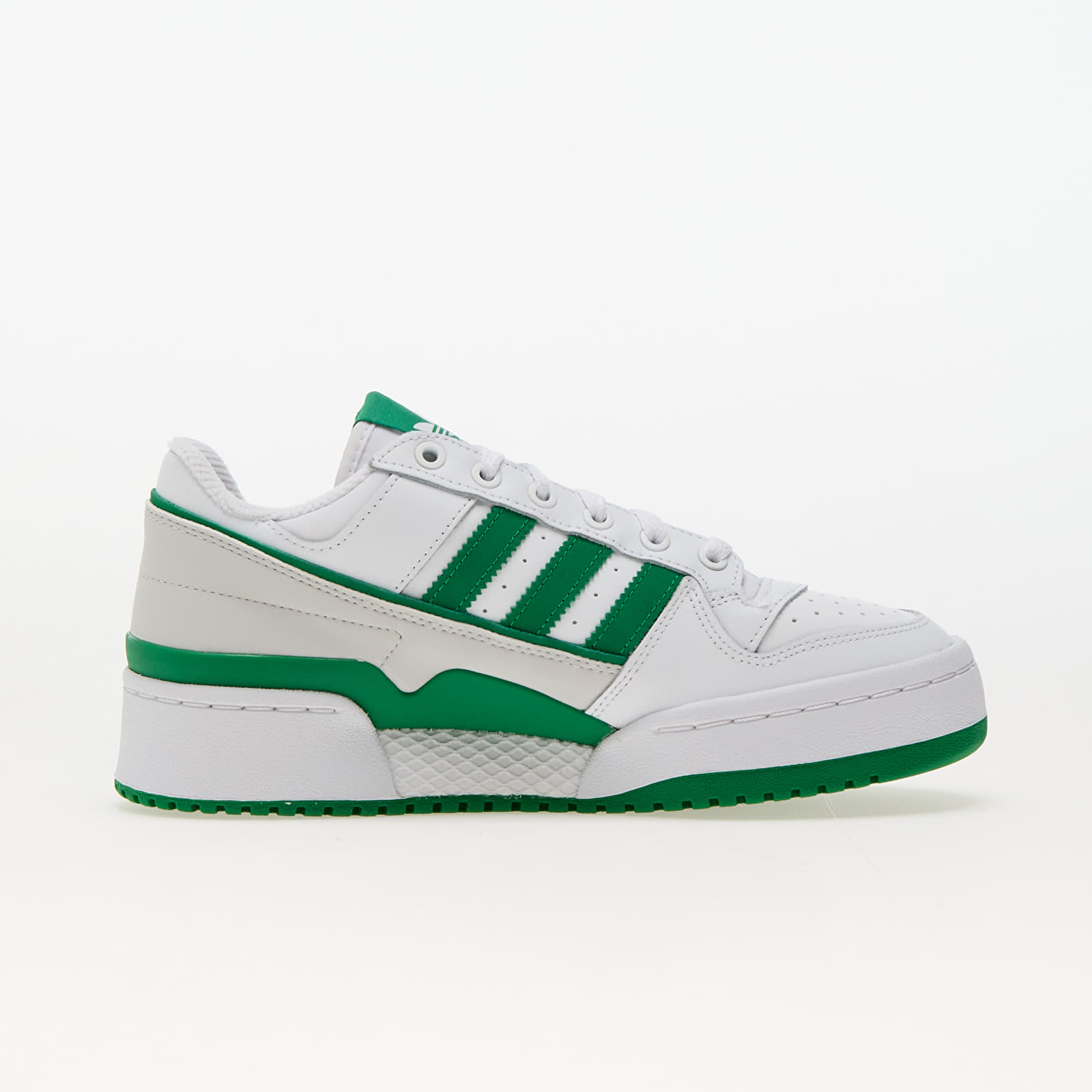 Naiste tossud ja kingad adidas Forum Bold Stripes W Ftw White/ Green/ Grey One