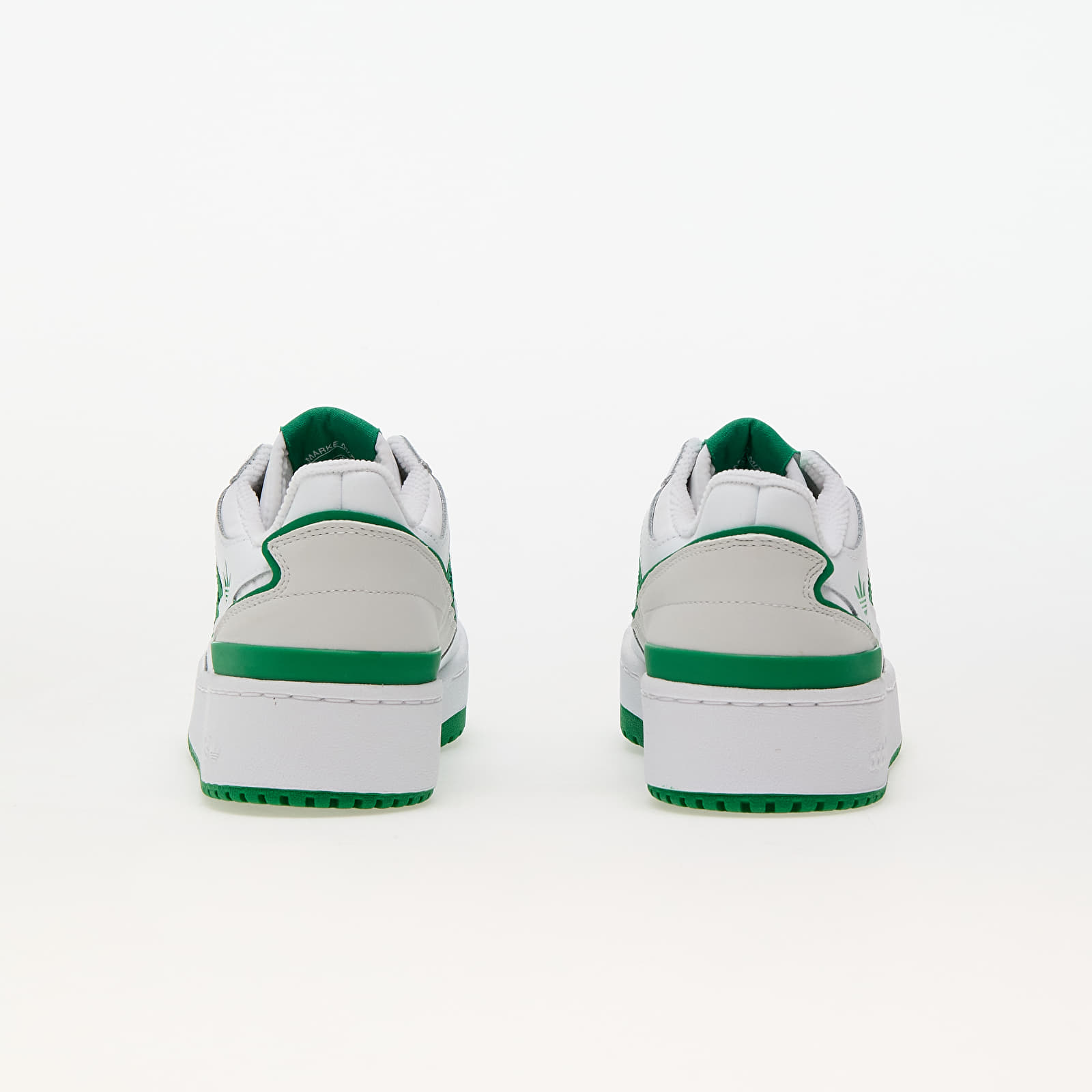 Naiste tossud ja kingad adidas Forum Bold Stripes W Ftw White/ Green/ Grey One