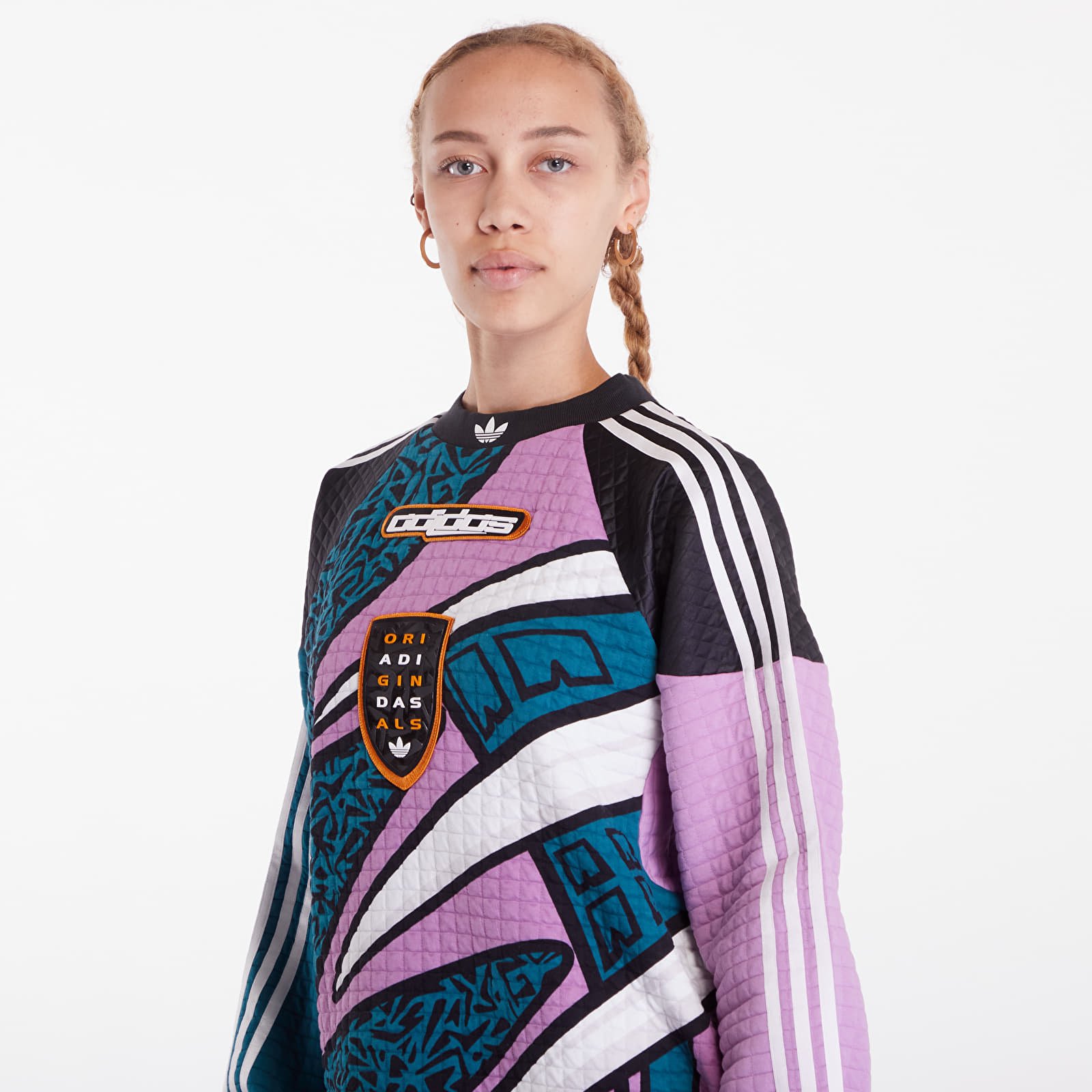 Jerseys adidas Oversize Jersey Legtea/ Multicolor