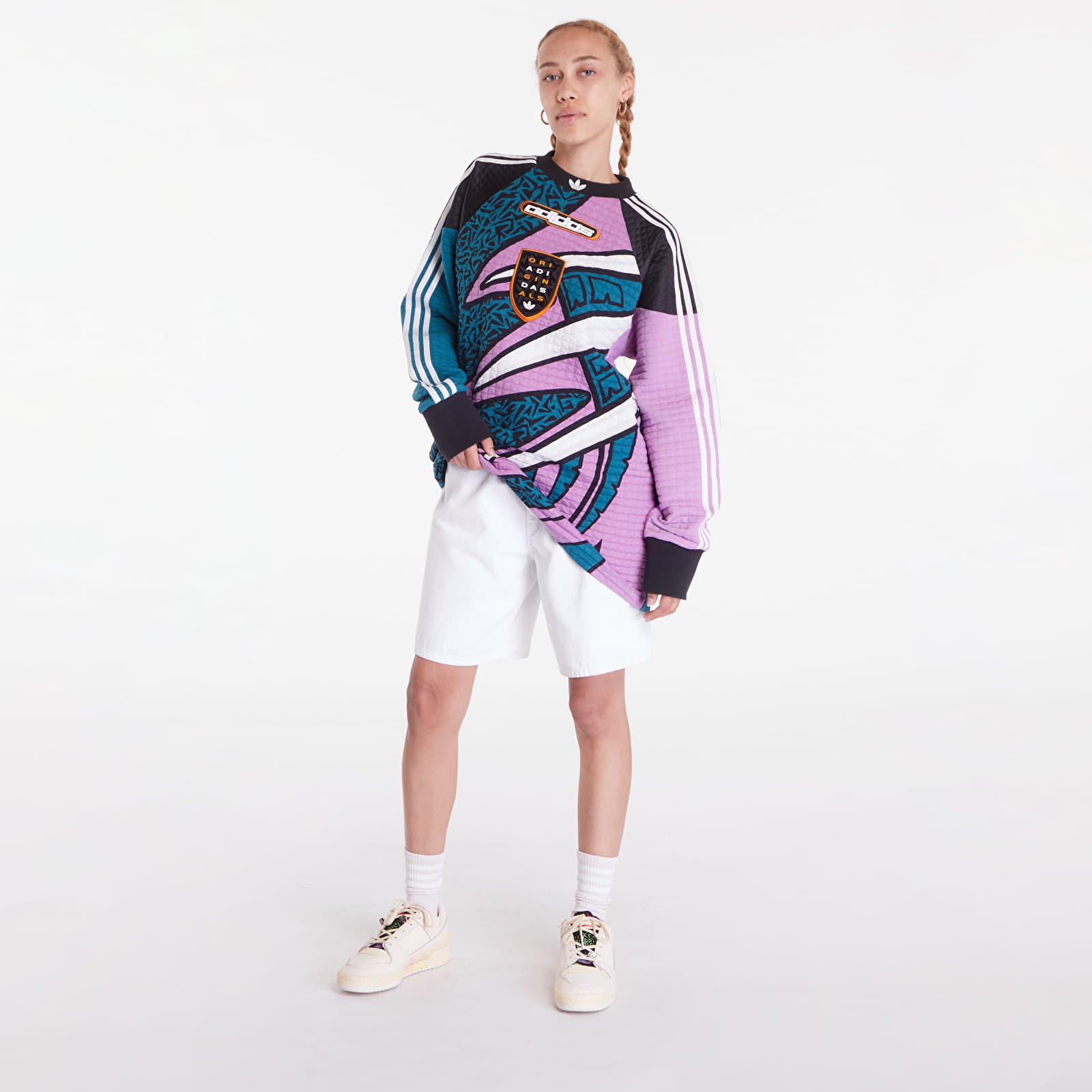Jerseys adidas Oversize Jersey Legtea/ Multicolor