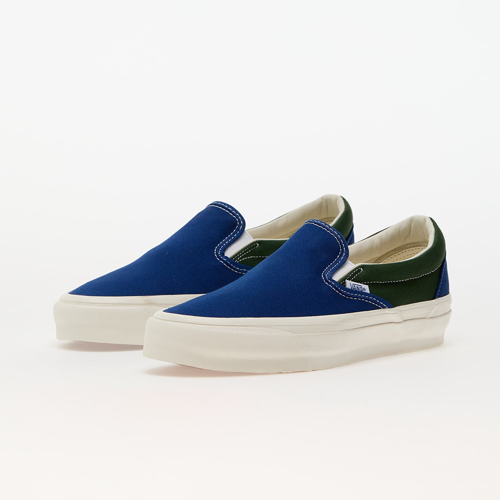 Męskie trampki i buty Vans LX Slip-On Reissue 98 LX Bmx Blue/ Green