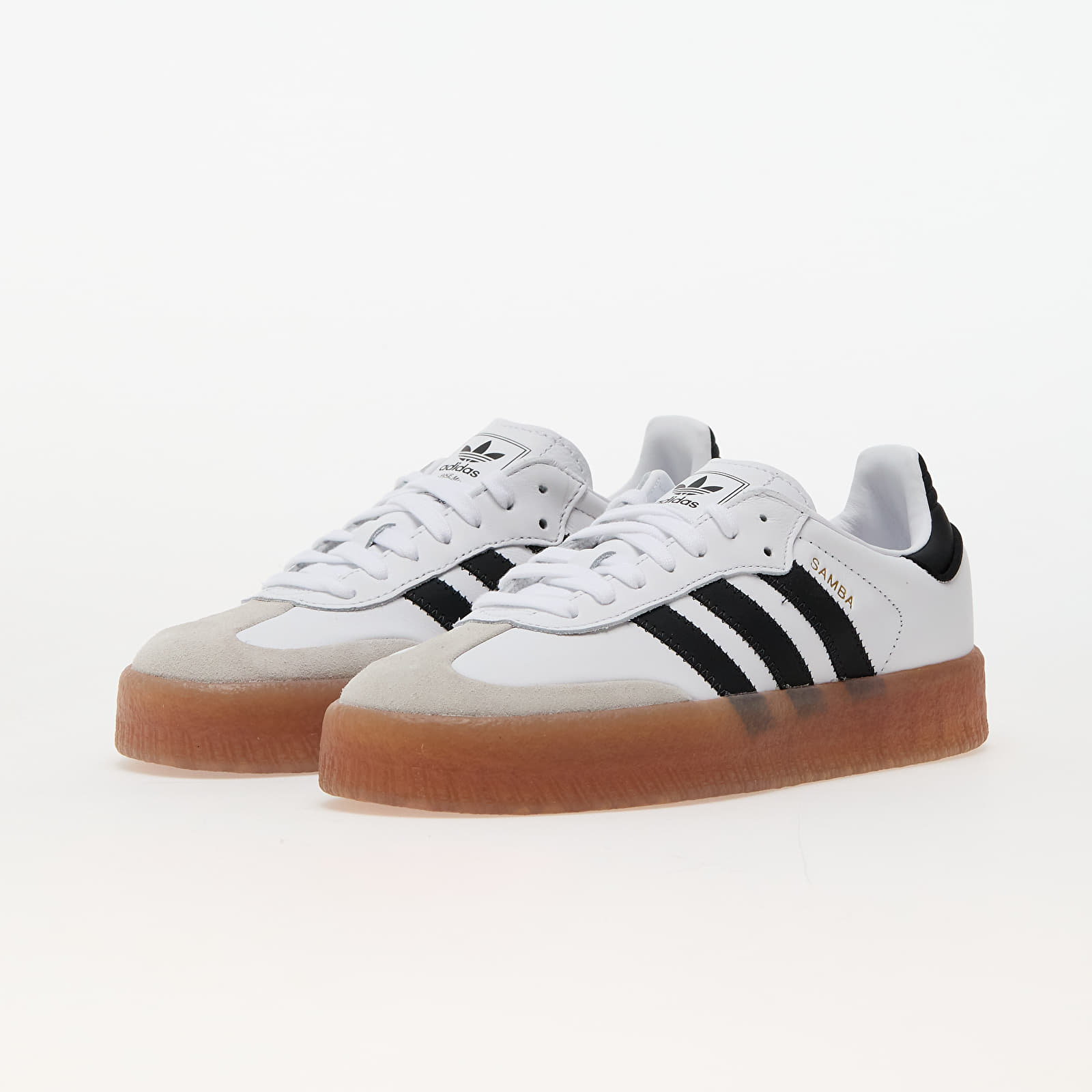 Naiste tossud ja kingad adidas Sambae W Ftw White/ Core Black/ Gold Metallic