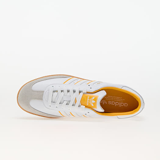 adidas Samba Og Ftw White/ Crystal White/ Creme Yellow | Queens