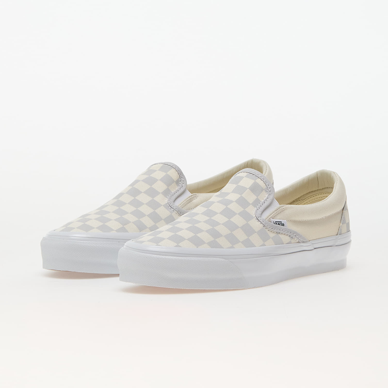Men's sneakers and shoes Vans LX Slip-On Reissue 98 LX Checkerboard Lunar Rock