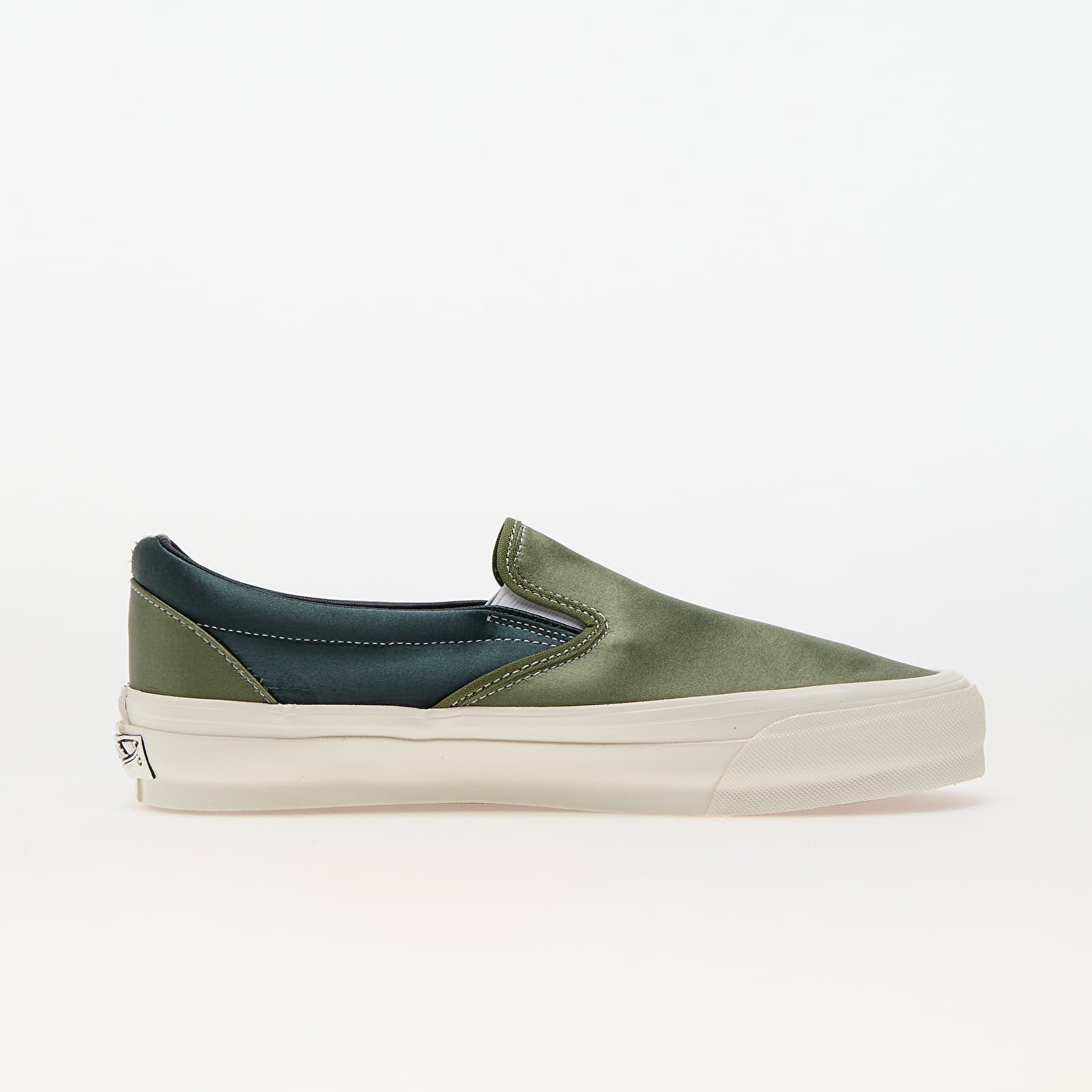 Men's sneakers and shoes Vans LX Slip-On Reissue 98 Satin Loden Green