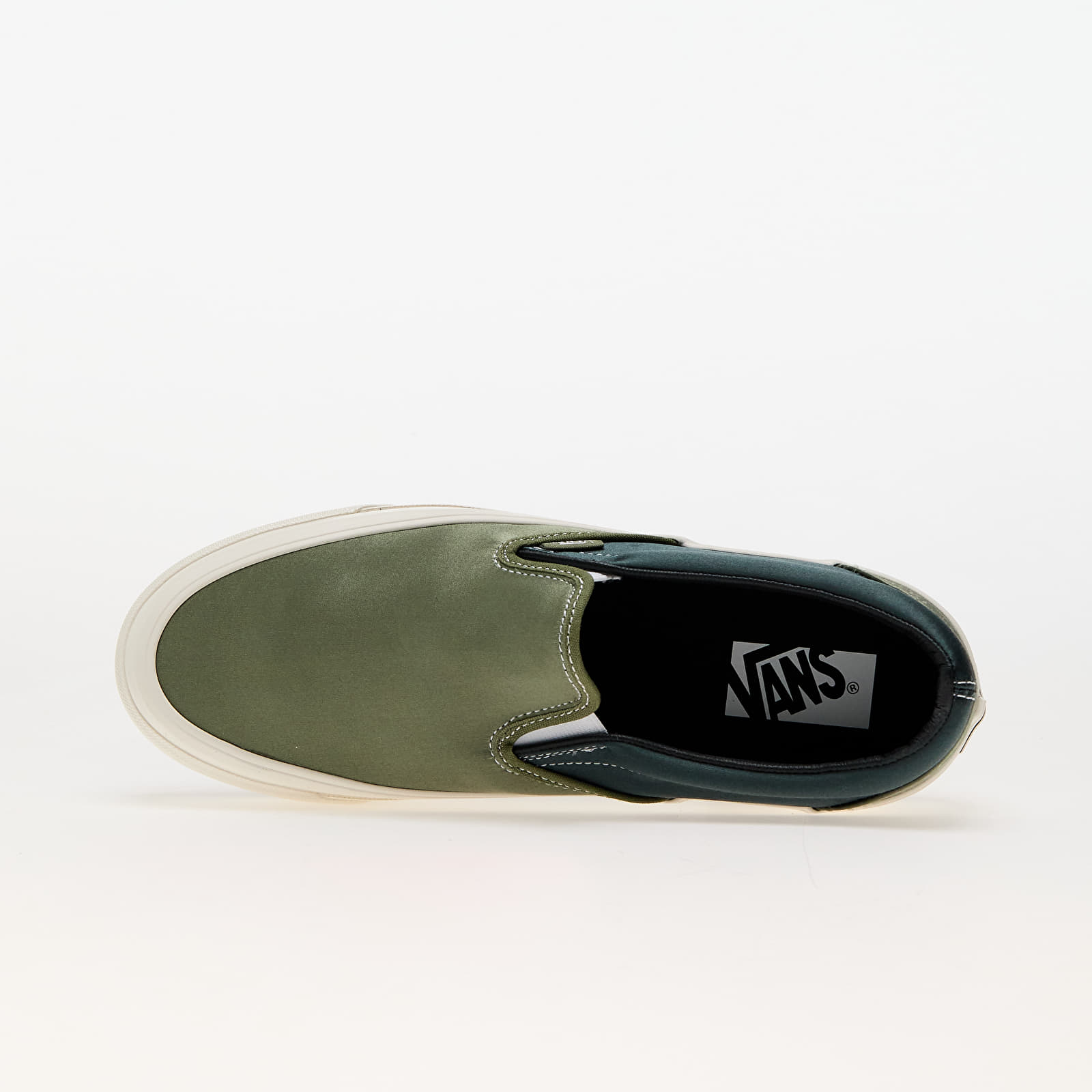 Men's sneakers and shoes Vans LX Slip-On Reissue 98 Satin Loden Green