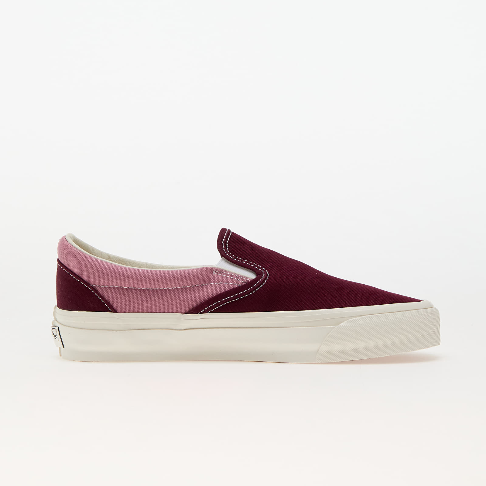 Zapatillas y zapatos de hombre Vans LX Slip-On Reissue 98 LX Bmx Maroon/ Pink