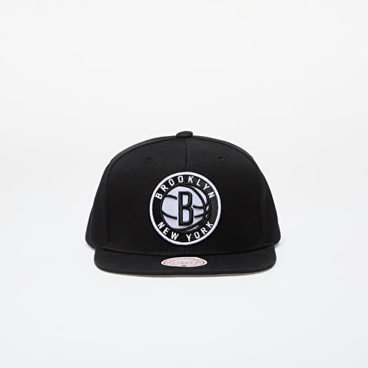 Cap Mitchell & Ness NBA Team Ground 2.0 Snapback Brooklyn Nets Black