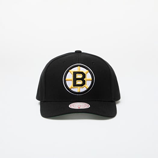 Cap Mitchell & Ness NHL Team Ground 2.0 Pro Snapback Boston Bruins Black