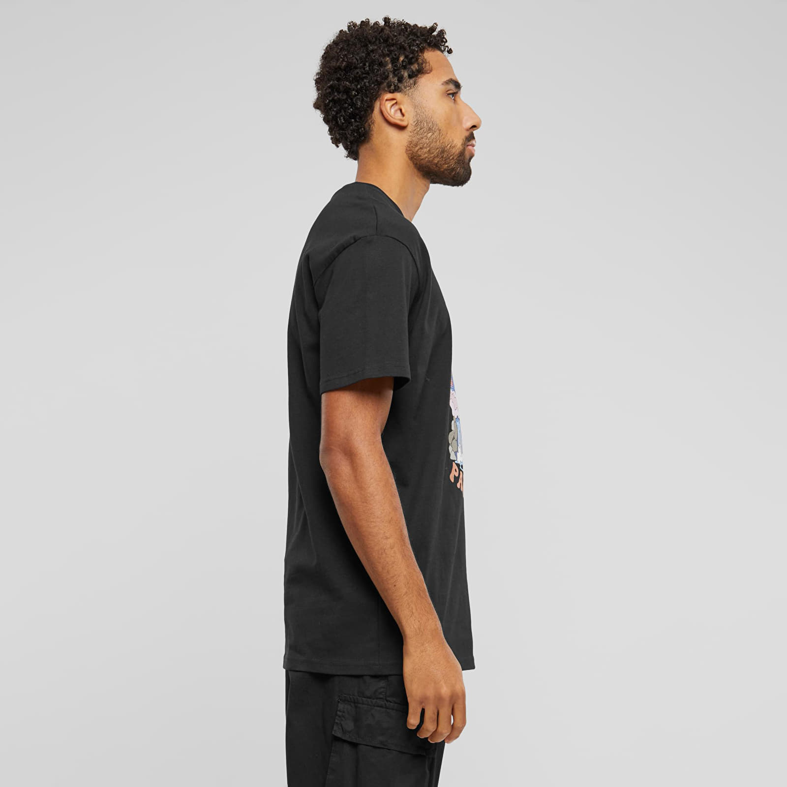 T-Shirts Urban Classics Paradise Oversize Tee Black